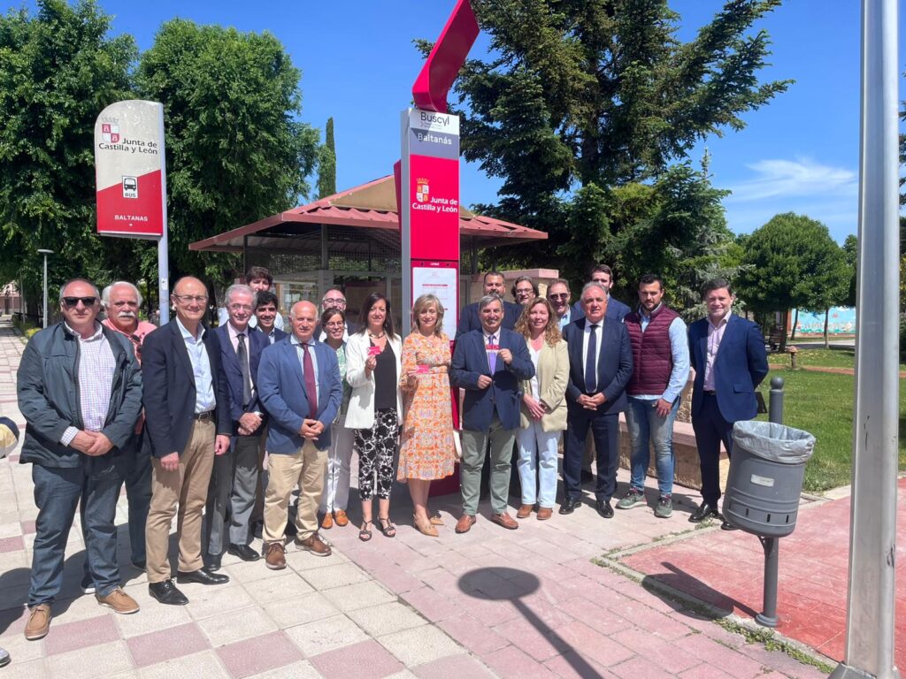 Inauguracion paradas bus SICE