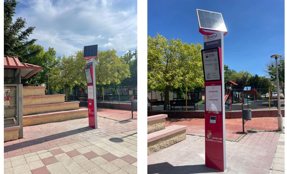 Paradas inteligentes de autobus SICE