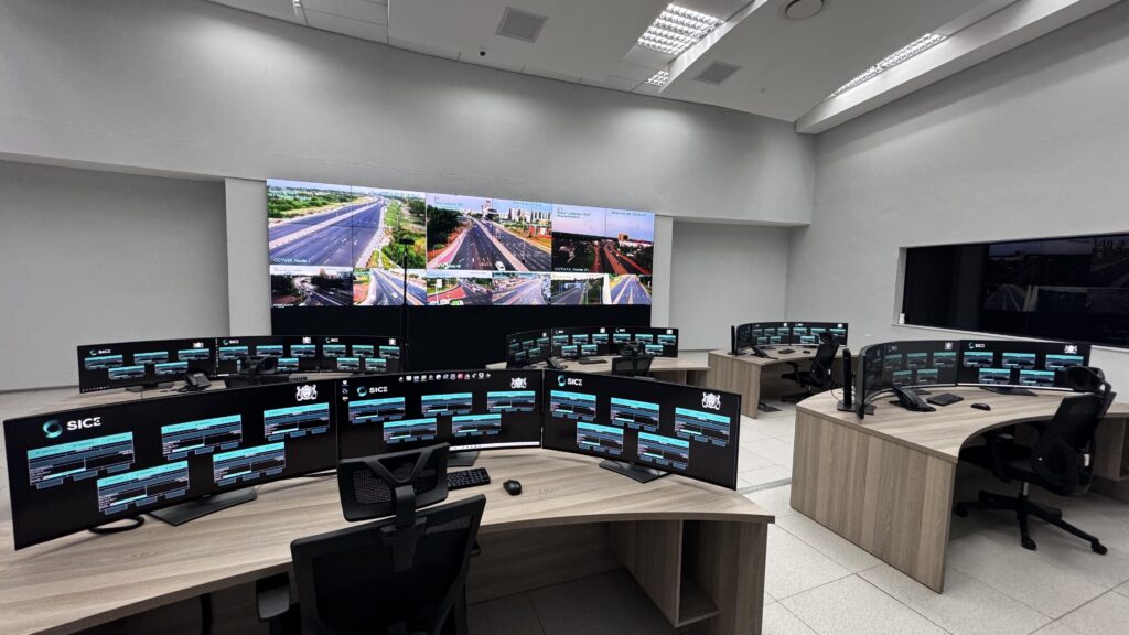 Sala control Tráfico Urbano SICE Gaborone