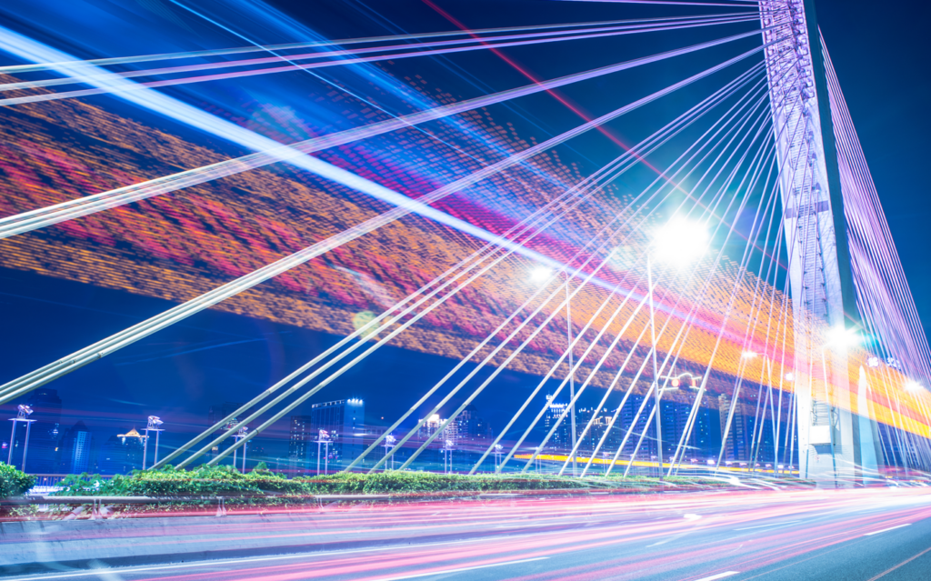 Puentes Inteligentes, imagen de tráfico en puente